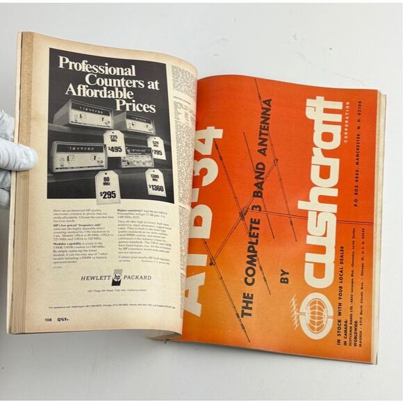 Vintage QST Amateur Radio Magazines Lot of 10 1977 EV2355 - Picture 10 of 13